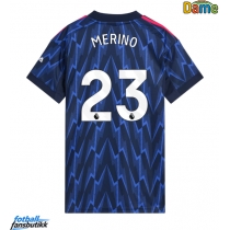 Arsenal Mikel Merino #23 Bortedrakt Dame 2025-26 Kortermet